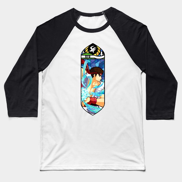 Ryu Baseball T-Shirt by QuasQuas